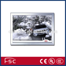 Corrugated box led acrylic and aluminum frame light box