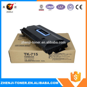 Compatible copier toner TK 715 toner cartridge for KM 3050/4050/5050