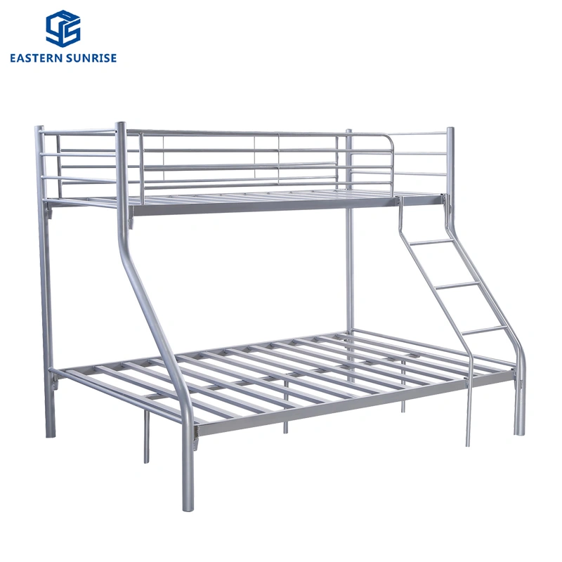 Dormitory Kids Double Bunk Bed Bedroom Furniture Steel Frame Bed