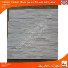 natural quartzite stacked stone panel wall cladding
