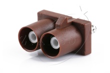 Twin Vertical Board End Connectors (Reflow)