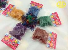 Eco - friendly Crazy Rainbow Loom Rubber Band Kit customize