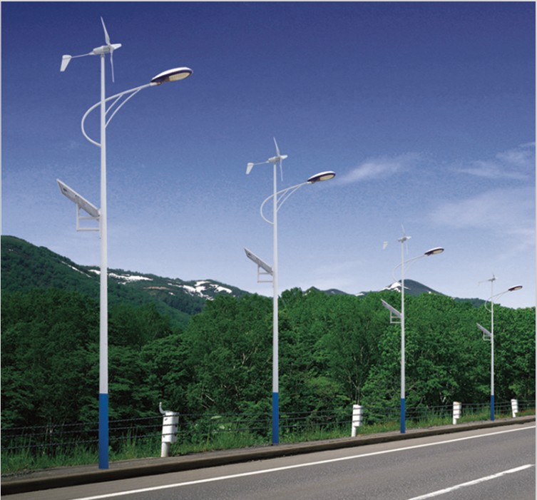 الرياح الشمسية الهجين شارع الخفيفة في الهواء الطلق مشروع نظام الإضاءة الشمسية بقيادة الولايات المتحدة
