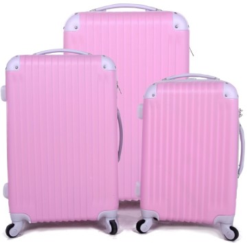 abs pc carry-on luggage set