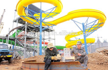 top quolity slide charms fiberglass swimming pool tube slide