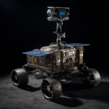 Space Exploration Robot Molding