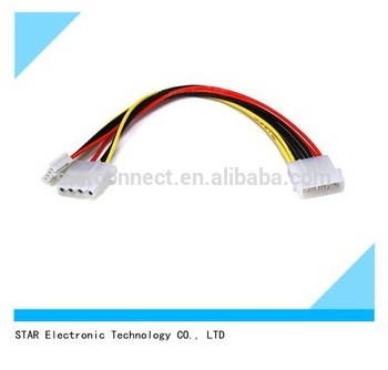 4 pin molex connector auto electrical wire harness manufacturer