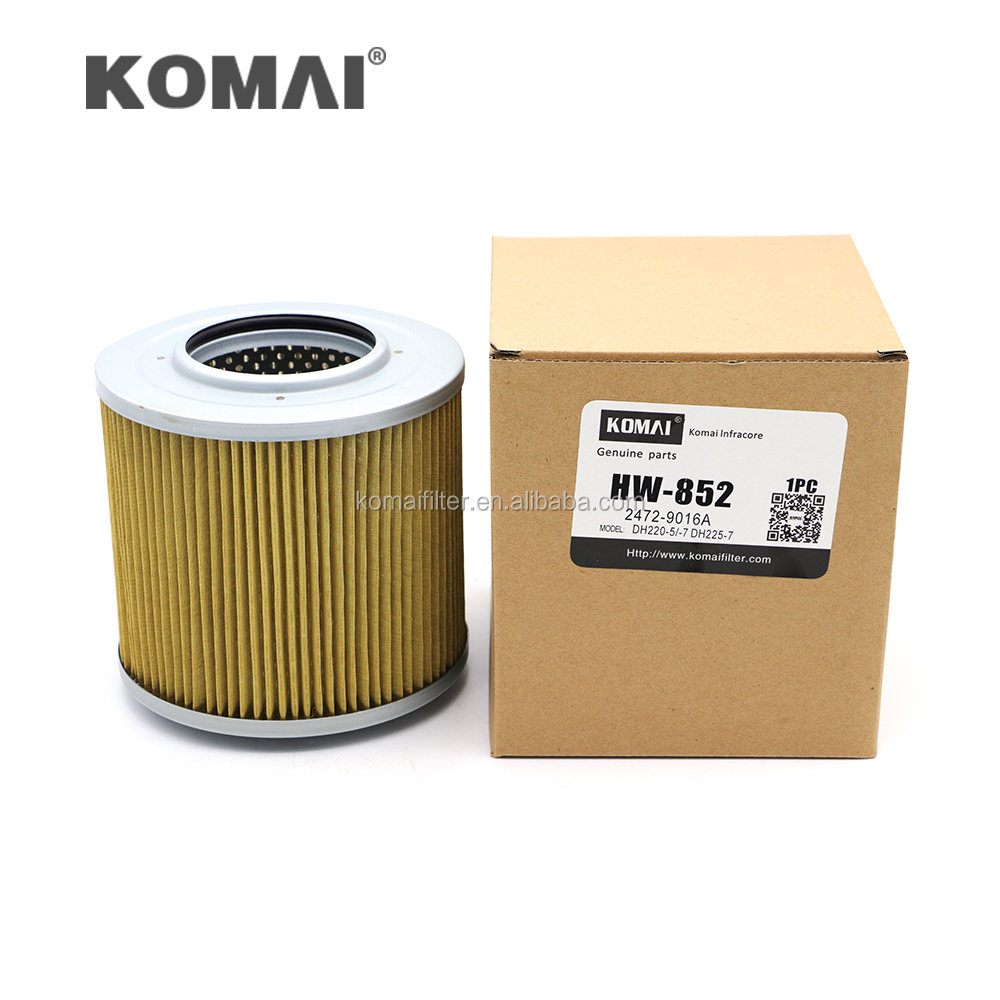 full-flow spin-on Hydraulic Oil Filter element parts for excavator cartridge PT9245 2474-9016A 400408-00049 HF35526