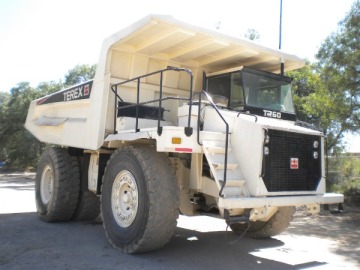 Non-highway mining terex dump truck tr60 for sale