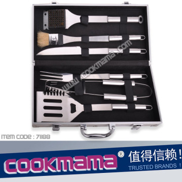 6pcs stainless steel barbeque tools