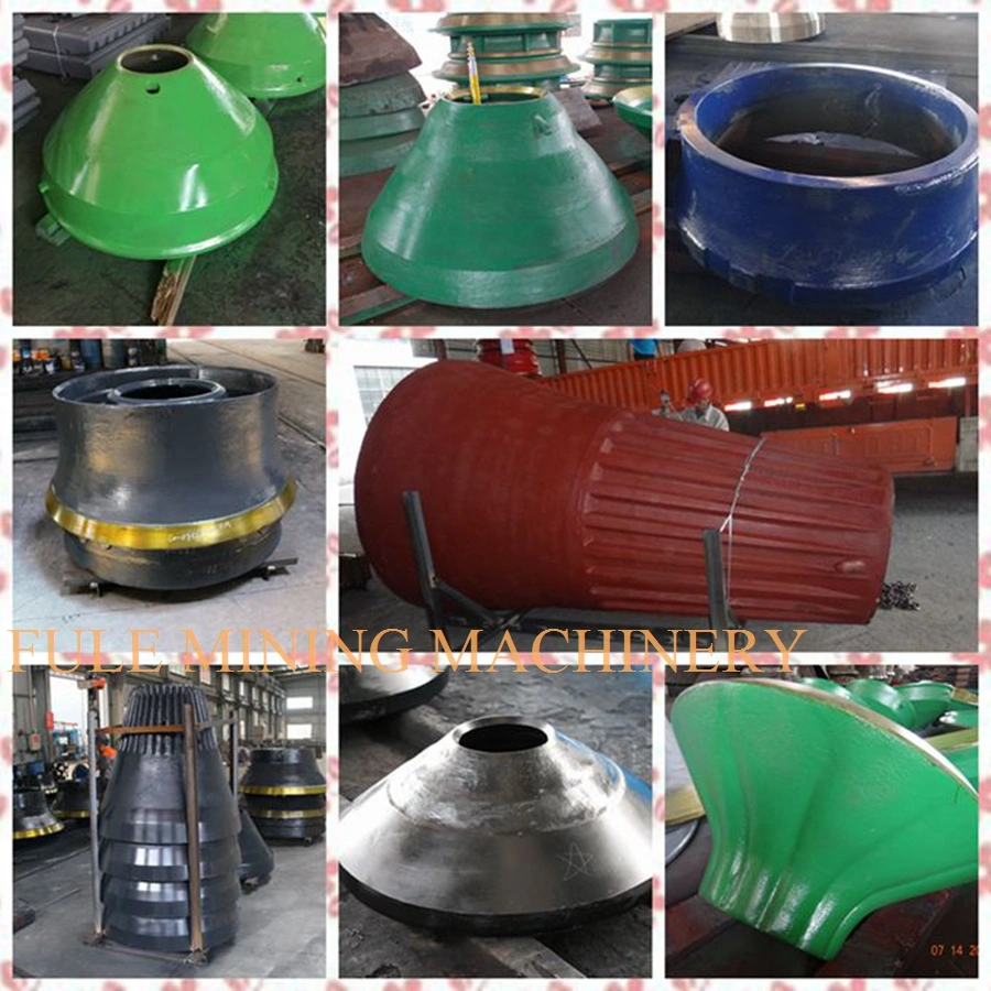 High Manganese Wear Parts Cone Crusher Mantle