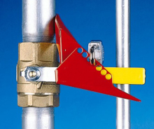 Standard Ball Valve Lockout (OSHA-V04) Big Size