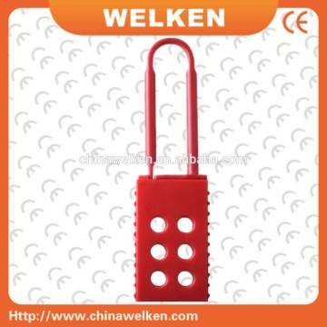 WELKEN red nylon insulation safety hasp lock