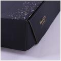 Black Corrugated Clothing General Transport Box Packaging