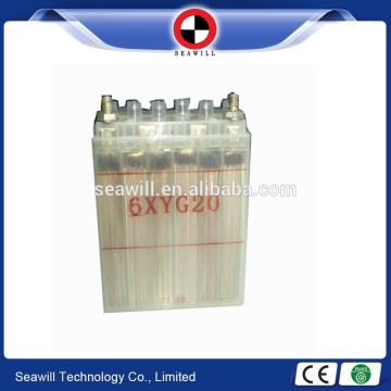 Ag zn rechargeable battery 6XYG20 battery