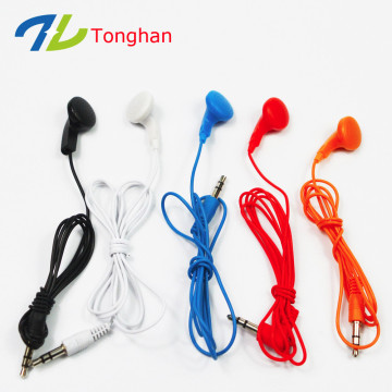 Single use one ear earbud ear phone bus earphone train from factory