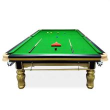 Custom Design Solid Wood Slate Tournament Snooker Table 12FT