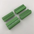 10pin pluggable male to female terminal block