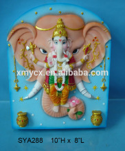wholesale Hindu god wall decor ganesh murti