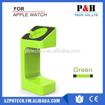 Newest whole store for apple watch stand,colorful stand holder for apple watch