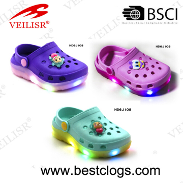 LED light-up children sandals kids light ed the dark night