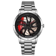 Sanda 1086 Waterproof Sports Watch with Rotating Wheel Rim