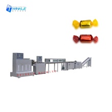 Double Twist Cream Candy Packing Machine: Small Scale Cream Candy Formation and Manufacturing Equipment