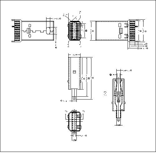 Mini -Anzeige -Port -Stecker