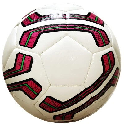 White Color High Quality Machine Stitched Football for Match