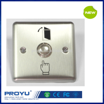stainless steel door release button emergency switch lock for access control