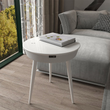 Table de café intelligente avec chargement sans fil Bluetooth
