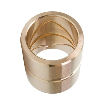 Factory Copper Alloy Casting Bronze Bushing Customize Different Kinds of Oil Grooves As Demand.