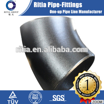 90 deg sr black but weld elbow sch 80