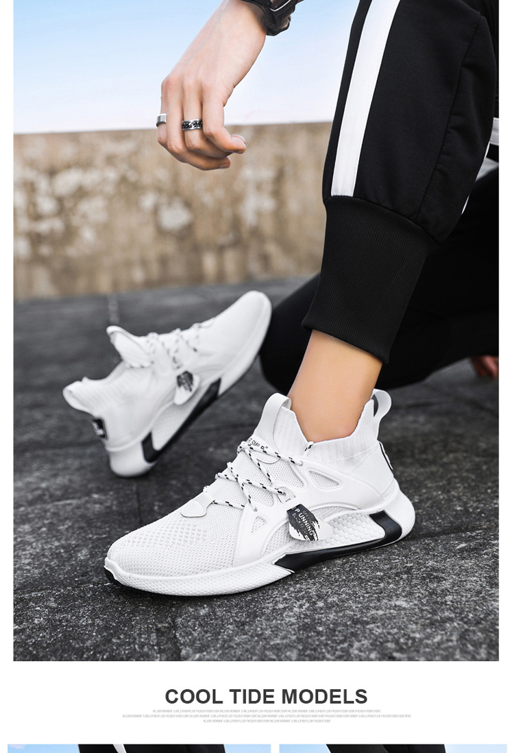 2021 Summer Men Shoes Korean Version of Fashion Casual  Breathable Light Sports Shoes Cross-border Supply Tide Shoes