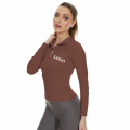 Nya Spandex Nylon Ladies Riding Long Sleeve Shirts