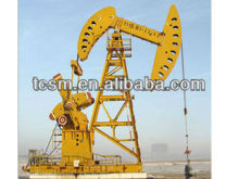Beam type oil pumping unit