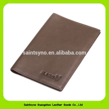 16260 Brief style import genuine leather passport holder