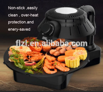Hamburger grill machine for health food