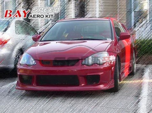 2002-2006 Rsx 2 Dr Ings Style Fiber Glass Body kit For Acura