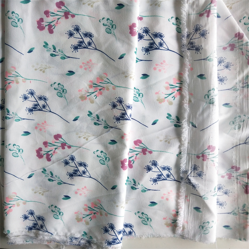 China textiles Twill Fabric brush print fabric Microfiber polyest fabric for bedding