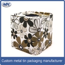 Wholesales customized tin tissue box