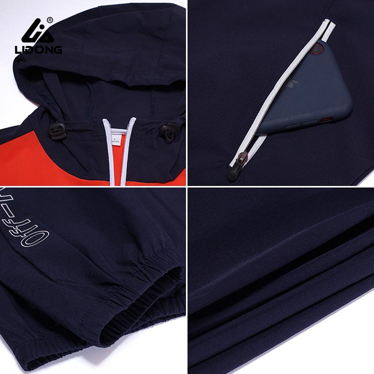 Top Quality New Design Hoodie Tracksuit Jacket Printed Fashion Sport Jackets Made In China