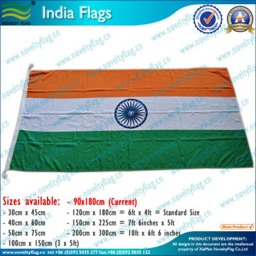 india flag colors polyester flag