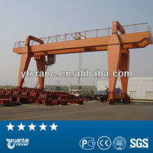 Rubber Tyred Double Girder Gantry Crane 50/10t RTG