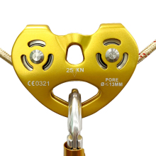Factory Alloy Pulley Heavy Duty Zip Line Equipment Trolley