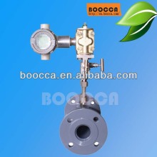 Boocca steam media V-cone shape flow sensor