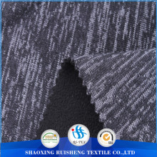 Slub sweater bonded fleece woven fabric 100% polypropylene waterproof fabric