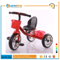 Bahan PVC warna-warni pelana sepeda roda tiga bayi