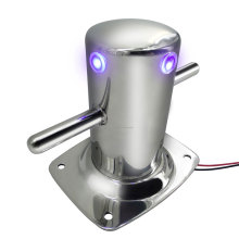 Stainless Steel Mirror Polished Single Marine Bollard Mooring Bitt - Modern Design Accessories