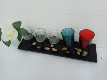 Candlelight Dinner Wooden Candle Holder